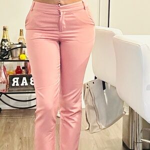 Pink dress trousers